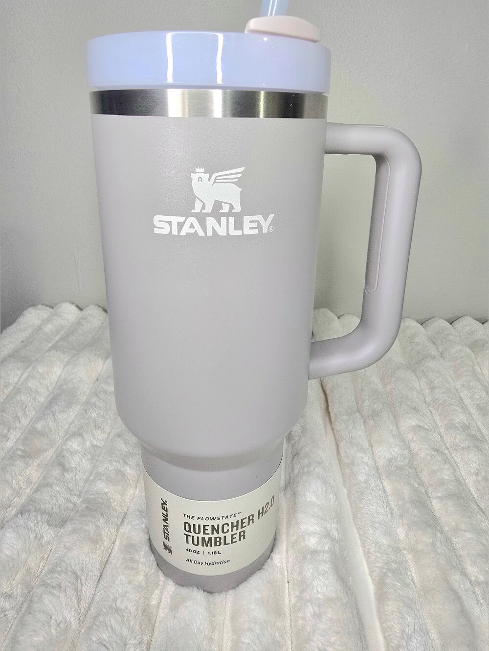 Stanley 40 Oz Quencher H2O Tumbler In Ash - Picture 1 of 8